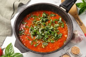 Треска, запеченная под соусом Треска, запеченная под соусом