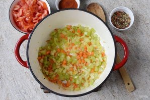 Постный овощной суп Постный овощной суп