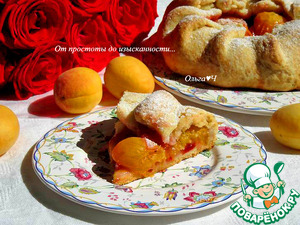 Галета с абрикосами и сливами Галета с абрикосами и сливами