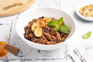 Шоколадная каша из киноа Шоколадная каша из киноа