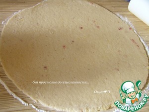 Пончики с брусникой Пончики с брусникой