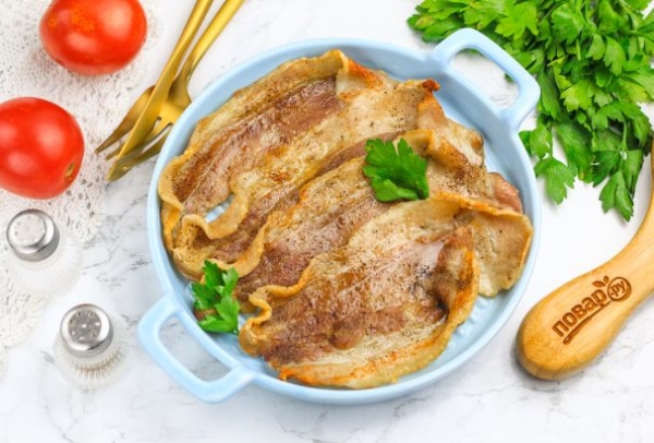 Бекон в аэрогриле Бекон в аэрогриле