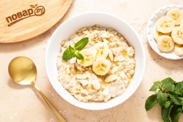 Овсяная каша на воде