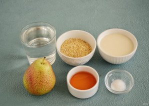 Пшенная каша с грушей Пшенная каша с грушей