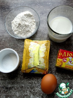 Булочки с грибами под сырной глазурью