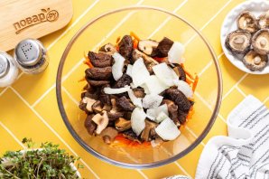 Шиитаке по-корейски