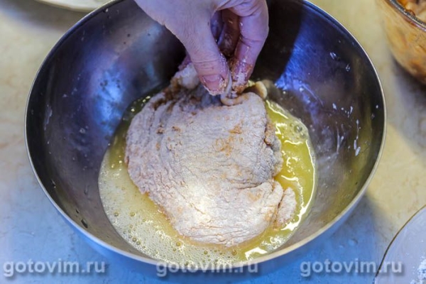 Куриные бедра в картофельной панировке 