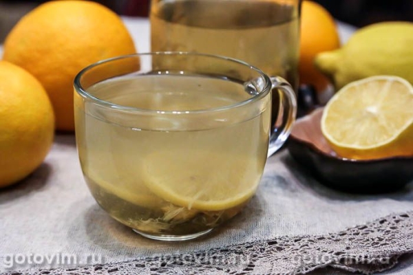 Компот из фейхоа с лимоном Компот из фейхоа с лимоном