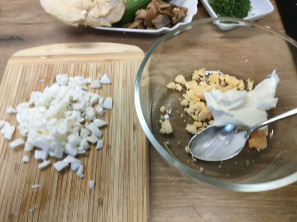 Пущинский холодник (грибная окрошка) Пущинский холодник (грибная окрошка)