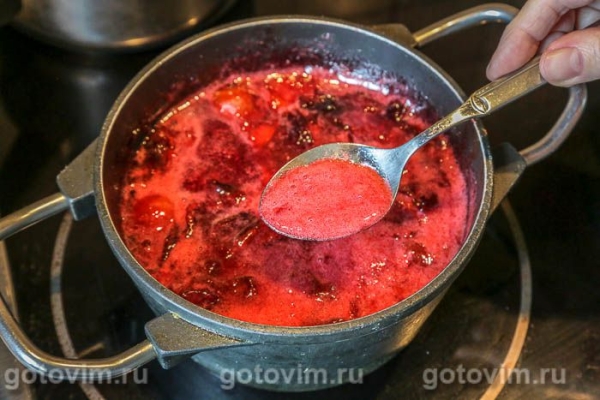 Варенье из желтой алычи и сливы