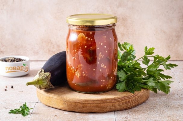 Баклажаны в томатном соке на зиму Баклажаны в томатном соке на зиму