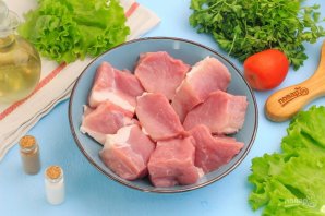 Мясо в аэрогриле