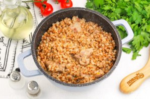 Гречка с мясом Гречка с мясом