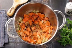 Каша с морковью Каша с морковью