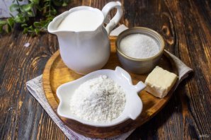 Пудинг из муки Пудинг из муки