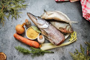 Двойная уха из щуки с пшеном Двойная уха из щуки с пшеном