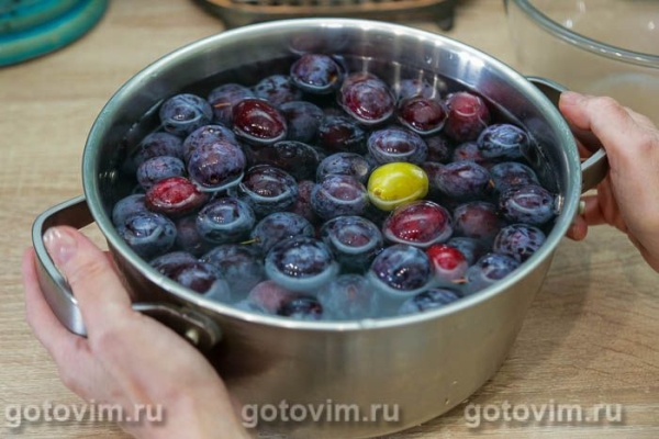 Повидло из сливы в микроволновке