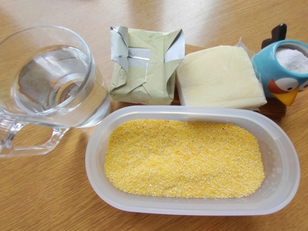 Закуска из овощей и грибов на поленте Закуска из овощей и грибов на поленте