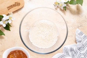 Постные пирожки с повидлом