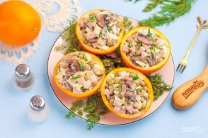 Фаршированные апельсины Фаршированные апельсины