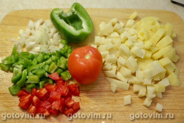 Суп рыбный с жареными клецками Суп рыбный с жареными клецками