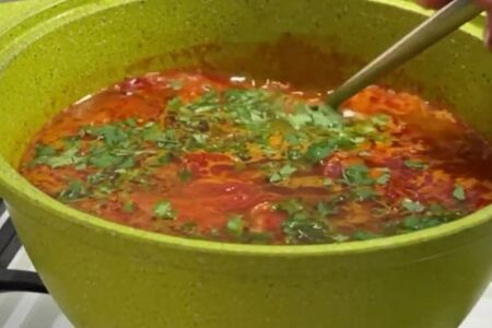 Куриный суп с пастой кочудян Куриный суп с пастой кочудян