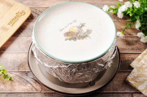 Торт из профитролей со сметанным кремом