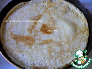 Универсальные тонкие блинчики