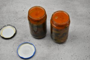 Черемша в томатном соусе на зиму