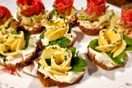 Закуски на праздничный стол