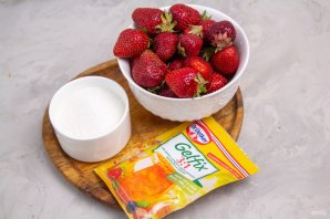 Клубника с желфиксом на зиму Клубника с желфиксом на зиму