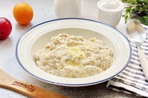 Овсянка в микроволновке на молоке Овсянка в микроволновке на молоке