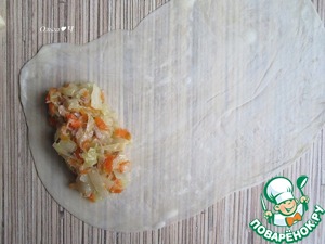 Разборный пирог-ёлочка "Тунец и капуста" Разборный пирог-ёлочка "Тунец и капуста"