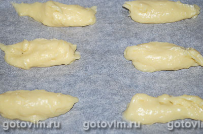 Торт «Дамские пальчики» (из заварного теста) Торт «Дамские пальчики» (из заварного теста)