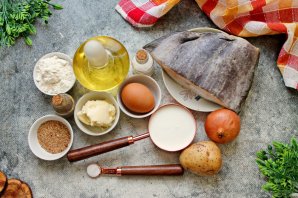 Пирог с палтусом Пирог с палтусом