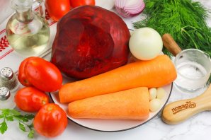 Борщевая заправка на зиму (вкусная)
