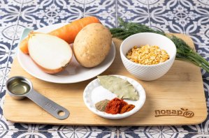 Гороховый суп без мяса Гороховый суп без мяса