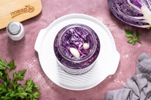 Маринованная красная капуста