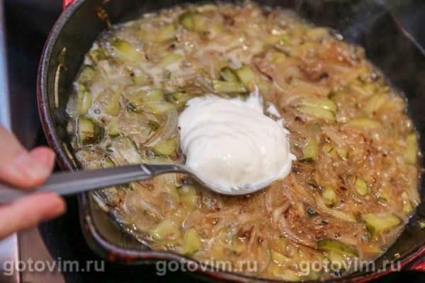 Бефстроганов из свиного языка Бефстроганов из свиного языка