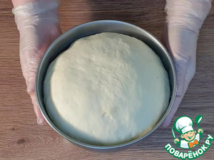 Слоеный пирог с брынзой