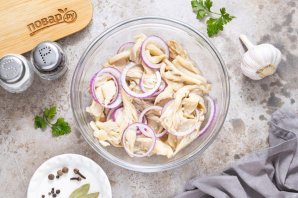 Маринованные вешенки (быстрый рецепт)