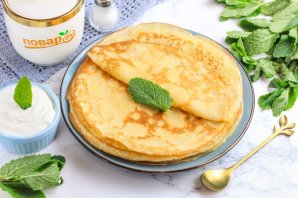 Блины с кукурузными отрубями Блины с кукурузными отрубями