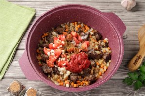 Паста с говядиной в томатном соусе Паста с говядиной в томатном соусе