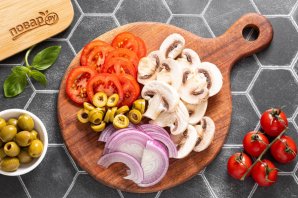 Вегетарианская пицца Вегетарианская пицца