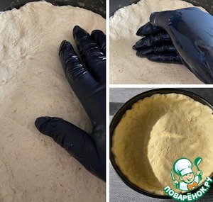 Пирог с капустой на дрожжевом тесте Пирог с капустой на дрожжевом тесте