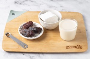 Молочный коктейль с финиками Молочный коктейль с финиками