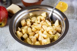 Блинчики с яблоками Блинчики с яблоками