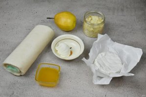 Слойки с камамбером и грушей Слойки с камамбером и грушей