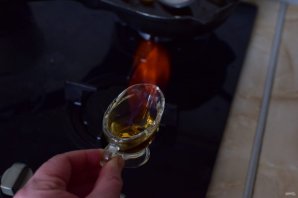 Очищенные креветки "Фламбе" Очищенные креветки "Фламбе"