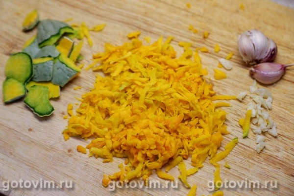 Фаршированная тыквой скумбрия, запеченная в пергаменте Фаршированная тыквой скумбрия, запеченная в пергаменте